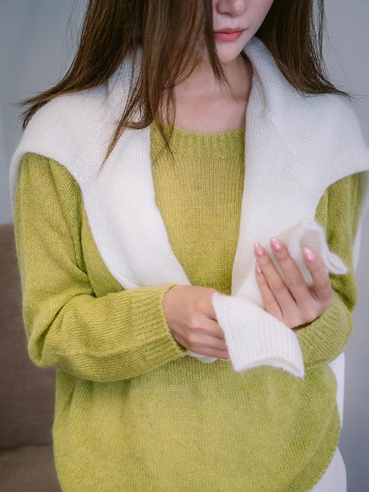 马海毛羊毛套头毛衫FCF3WST092 商品图4