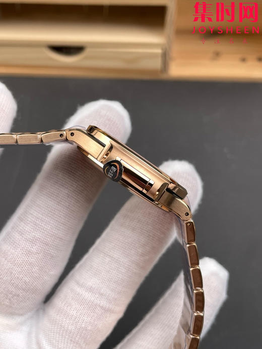 3K百达翡丽运动优雅系列 鹦鹉螺7118 全玫金钻圈白盘 女士腕表 324一体机 商品图5