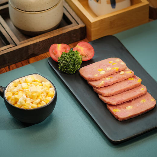 德和 黑猪高蛋白云腿午餐肉250g(25g*10片） #午餐肉 商品图4