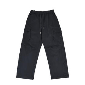 半身缘男裤 秋季直筒宽松多袋立挺有型工装裤253101P17830076