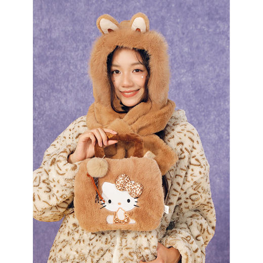 热水袋豹纹凯蒂猫手提款充电热水袋-纪念日百货门店同款166094588 商品图1