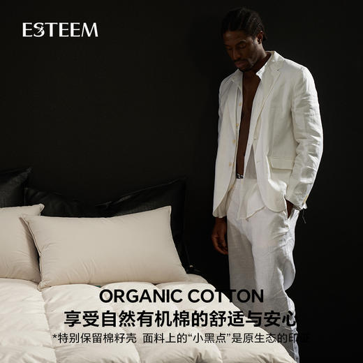 无染之境生态有机棉白鹅绒二合一子母床垫 商品图2