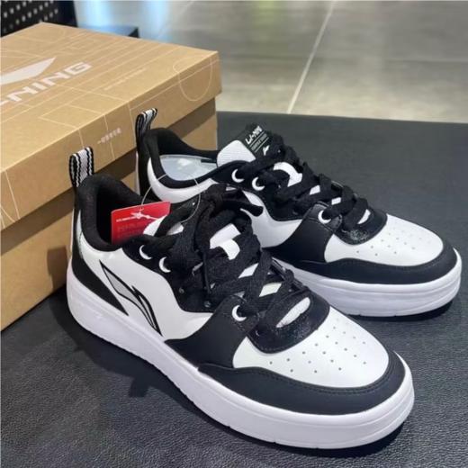 李宁男子2025男女同款春秋滑板鞋休闲鞋板鞋AGCV061-2 商品图1