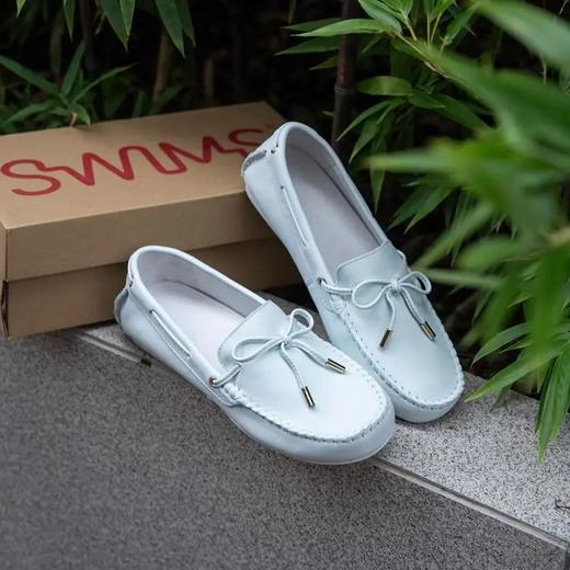 软头层牛皮休闲乐福鞋  A-5900 商品图0