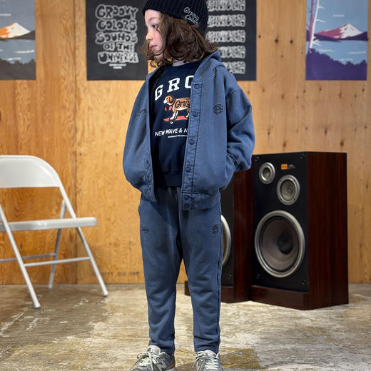 日本GC童装 Groovycolors 复古运动长裤 商品图3