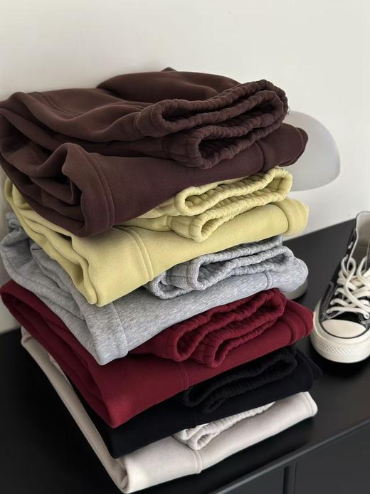 冬日软软裤梨形神裤两穿加绒卫裤 商品图6