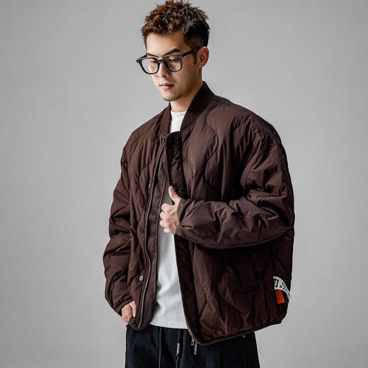 徐太浪【时尚辑格 通勤百搭】羽绒服男秋冬季厚款保暖防寒服外套 商品图3