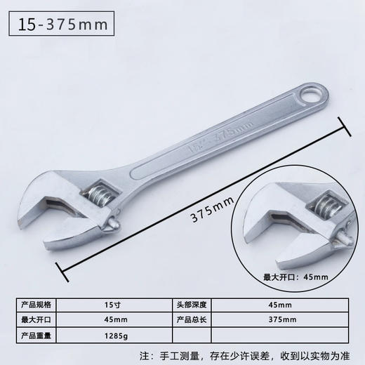活动扳手 商品图7