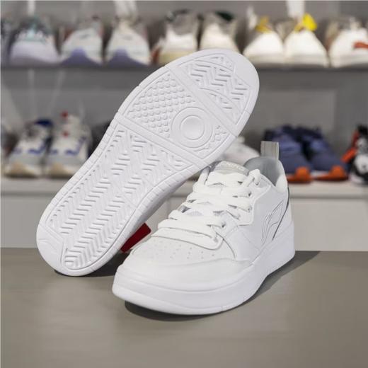 李宁男子2025男女同款春秋滑板鞋休闲鞋板鞋AGCV061-1 商品图4