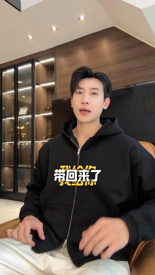 SDSA男士秋冬新款痞帅男装休闲纯色磨破拉链连帽卫衣百搭开衫外套 商品图0