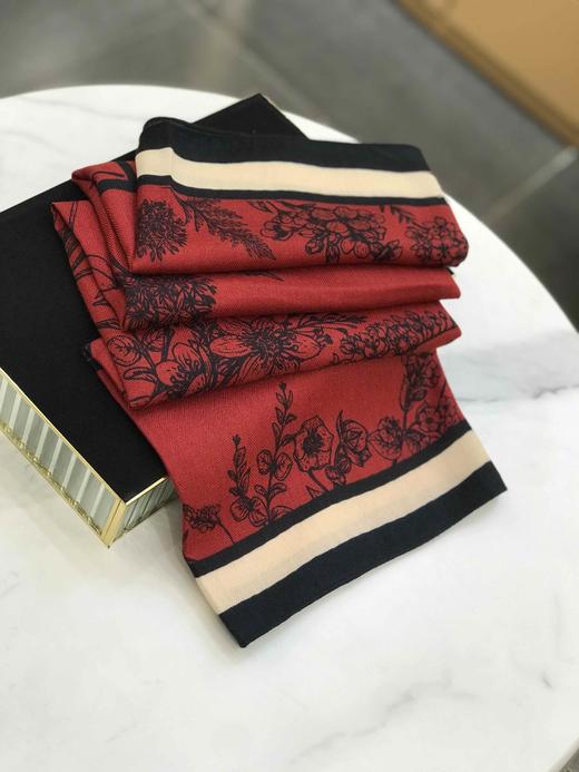 优品堂『花影摇曳2』90×90方巾 商品图8