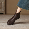 【预售5天】时尚百搭防滑软底舒适女士短靴秋冬季新款加绒保暖时装靴MDY&DAM13751-2 商品缩略图0