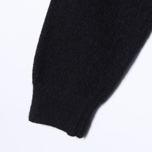 SDSA男士秋冬新款痞帅男装慵懒风纯色V领纽扣开衫毛衣百搭针织衫 商品图4