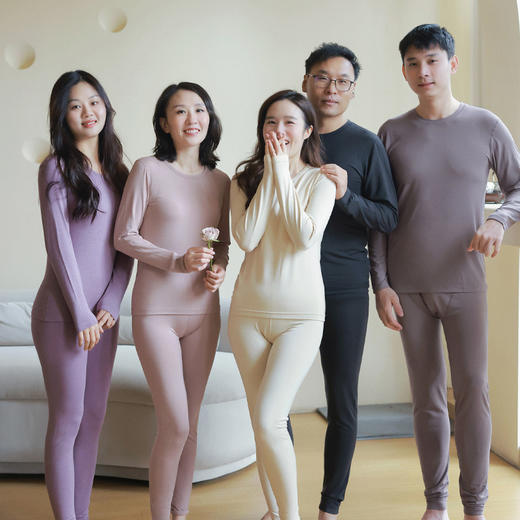 每2套减20|东洋纺绸丽发热纤维保暖衣套装！又薄又轻且还暖！！！穿上即暖！太舒服了 商品图2