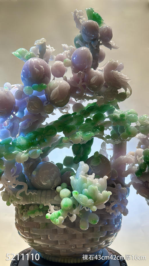 春带彩花篮摆件【5211110】 具体价格微信咨询 商品图3