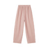 谜底阔腿裤长裤2025年冬季新品柔软亲肤裸粉色休闲裤女254MK1693 商品缩略图4