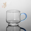 暗香疏影凤颜水月杯品杯高档手把玻璃杯防烫茶杯创意品茗杯品杯 商品缩略图2