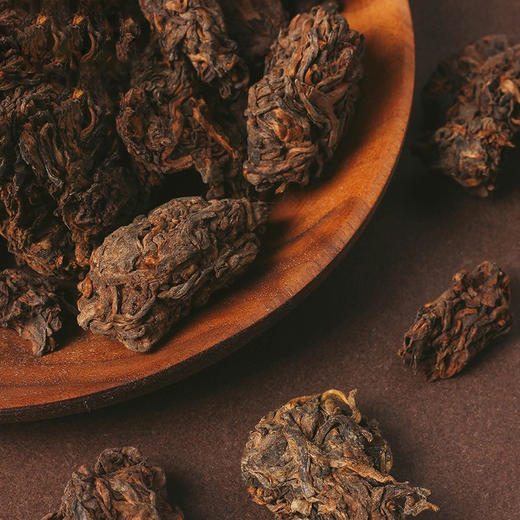 龙润丨无恙老茶头 普洱熟茶 200g 袋装 商品图3