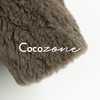 COCO ZONE 刘一一 【100绵羊毛】简约连帽温暖感外套 CD2A2377 商品缩略图5