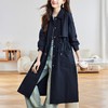 馥迦都市通勤机能松弛感中长款风衣外套 商品缩略图5