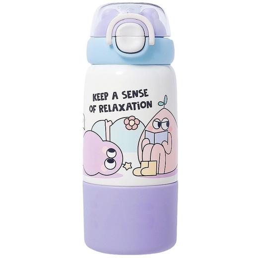 【原创花式三饮！拍下送杯刷！】保温杯家用 304不锈钢男女生儿童学生高颜值水杯 便携防摔保温杯子 商品图4