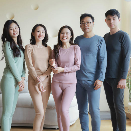 【每2件减5元】2025秋冬新款保暖内衣套装羽绒贴片秋衣秋裤情侣护膝护肚 商品图1