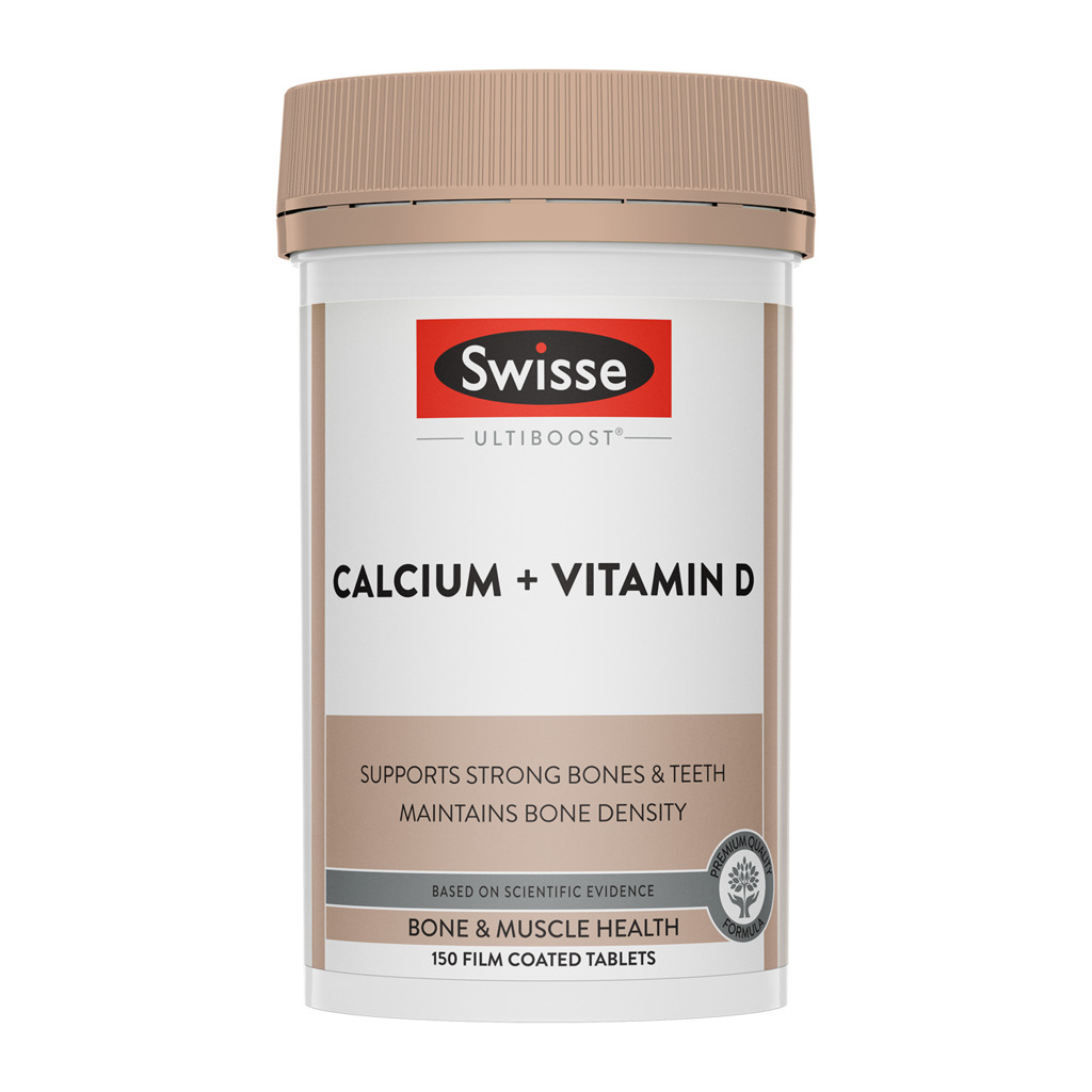 【保税仓】Swisse斯维诗钙+维生素D片 150片