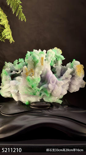 福禄寿三彩摆件【5211210】具体价格微信咨询