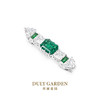 杜丽花园DULY GARDEN 法国高端设计胸针品牌祖母绿简约礼品配饰女 11297ZG 商品缩略图2