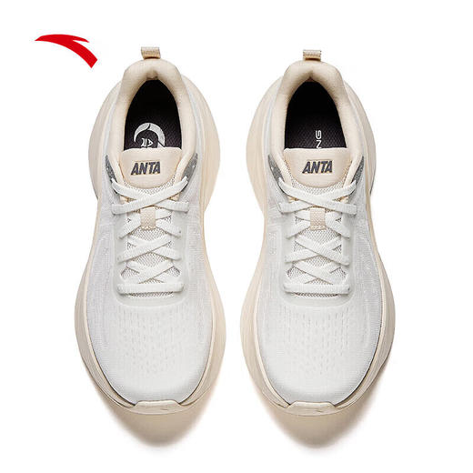 安踏（ANTA）叶子丨跑步鞋女子缓震回弹运动鞋厚底增高轻便跳绳鞋女122535515 纸莎白-1 商品图6