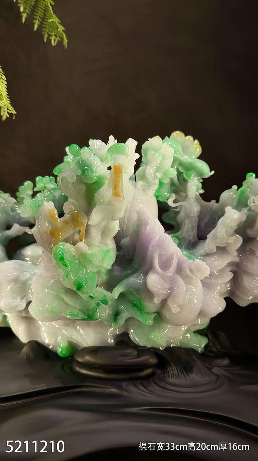 福禄寿三彩摆件【5211210】具体价格微信咨询 商品图2