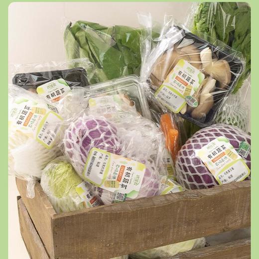 沈佳农有机蔬菜  有机紫甘蓝、绿甘蓝、西兰花、娃娃菜、香菇、胡萝卜、白萝卜、杏鲍菇、鲜银耳、百合瓣  当季新鲜有机种植蔬菜 【顺丰快递】 商品图0