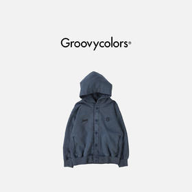 日本GC童装 Groovycolors 复古连帽运动夹克