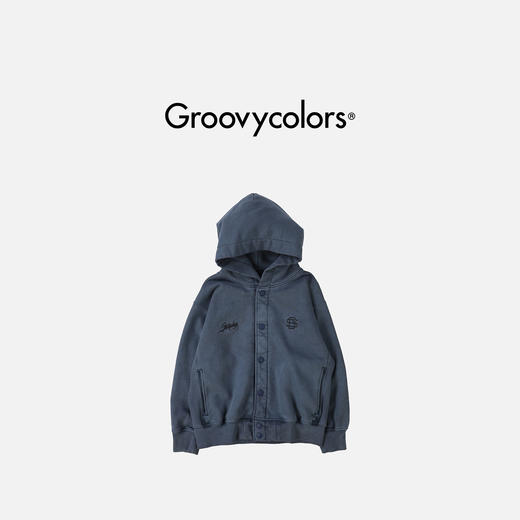 日本GC童装 Groovycolors 复古连帽运动夹克 商品图0