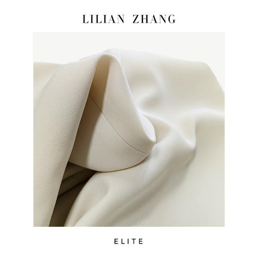 定制—静奢风 —都市摩登—醋酸短款无领轻奢设计师百搭外套 2505012 商品图1