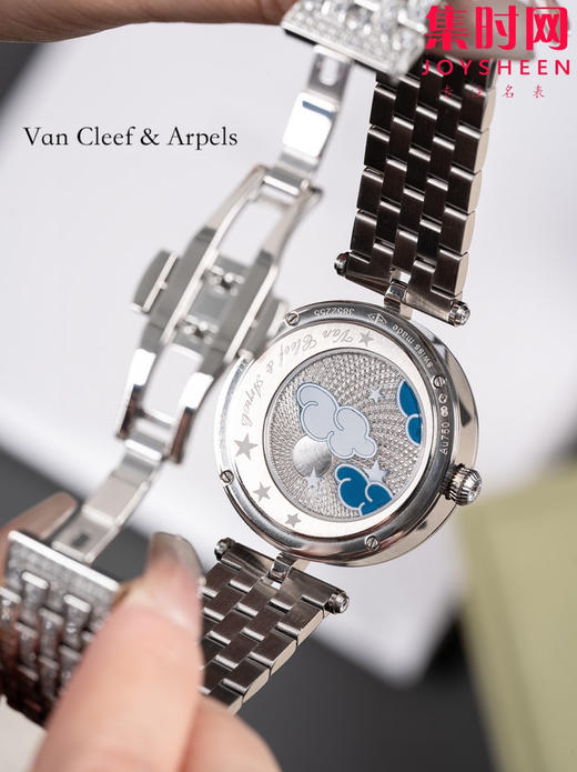 梵克雅宝新款诗意复杂功能系列 Lady Féerie女士石英腕表 象征喜悦与希望的仙子和芭蕾舞者 商品图7