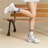 李宁女子2025秋季透气老爹鞋休闲鞋AGCV044-2 商品缩略图3