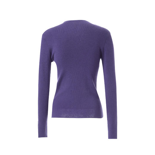 EITIE爱特爱小立领套头薄衫多色可选针织衫8401104 商品图13