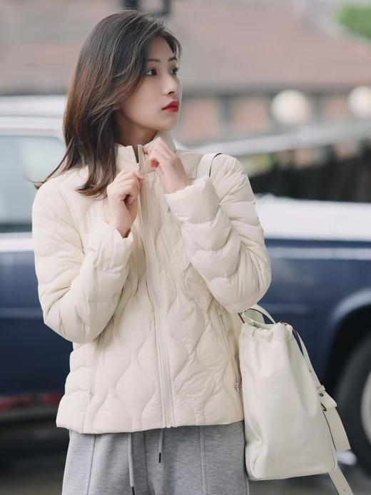 行走的小暖炉90%白鸭绒葫芦纹轻盈羽绒服 商品图4