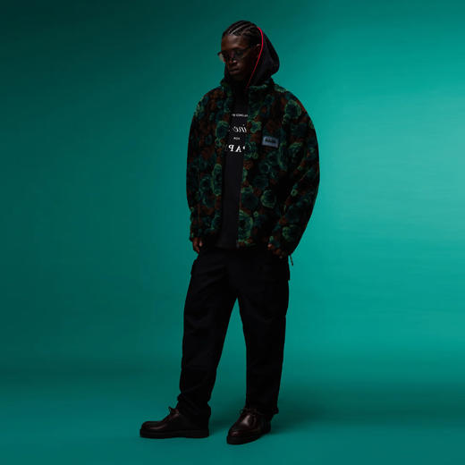 Napapijri 男士徽标贴片 Emin 提花全拉链外套 混色 NP0A4FPLFUB 商品图3