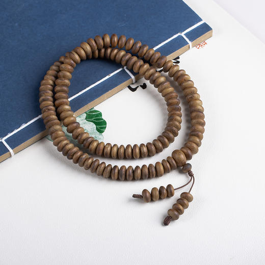 xy0650，沉香算盘珠项链手链 商品图5