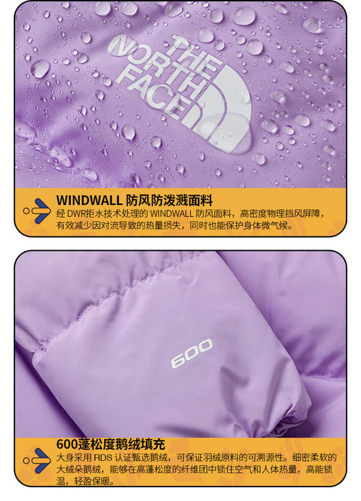 北面 25年秋冬  羽绒服 88VF 商品图1