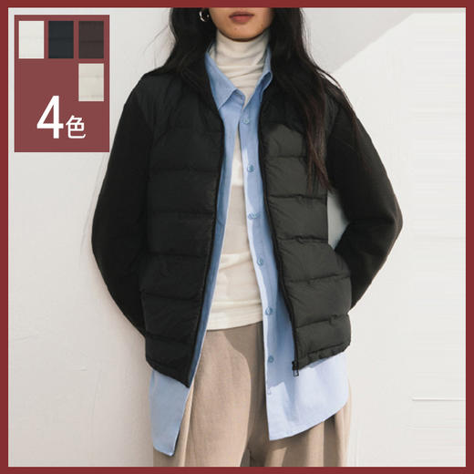 馥迦都市通勤保暖轻量鸭绒外套 商品图0