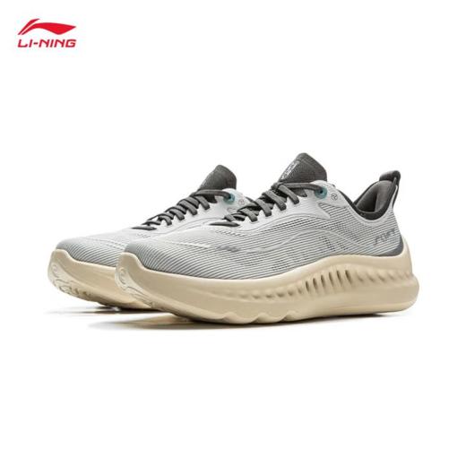 李宁男子2025秋季防滑透气休闲鞋AGLV009-9 商品图0