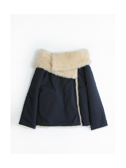 Kaiy Xiao 爱斯基摩人系列 部落美人毛绒双面外套 商品图7