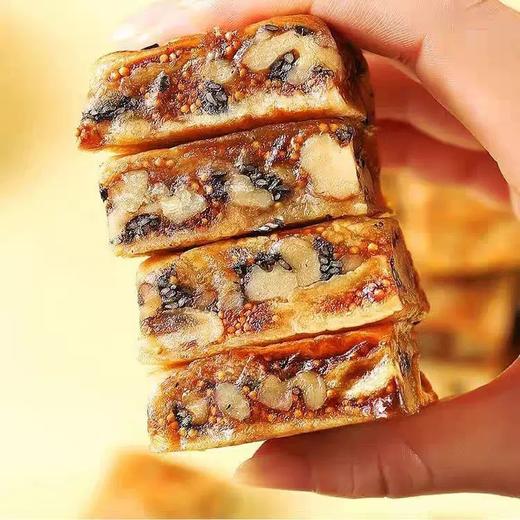 硕果田间黑芝麻无花果夹核桃100g 商品图1