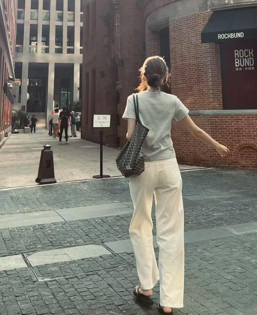 LP秋冬款白色牛仔裤 商品图5