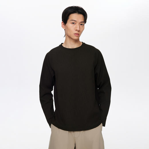 oneup华夫格男式插肩长袖  （男女同款） 商品图1