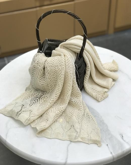 优品堂『心灵手巧』羊毛披肩围巾两用长巾 商品图1