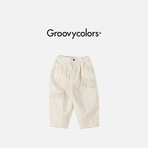 日本GC童装 Groovycolors 灯芯绒涂鸦长裤 商品图2
